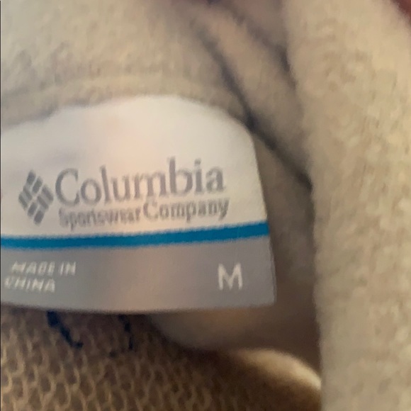 Columbia Tan and Beige Zip-up Jacket - Picture 7 of 8